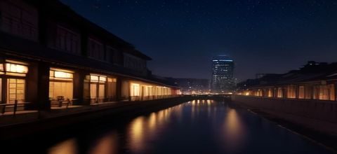 台湾夜市摊位上金黄酥脆的大肉棒整齐排列在炭火烤架上，橙红火光映照出诱人光泽，夜市烟火气十足